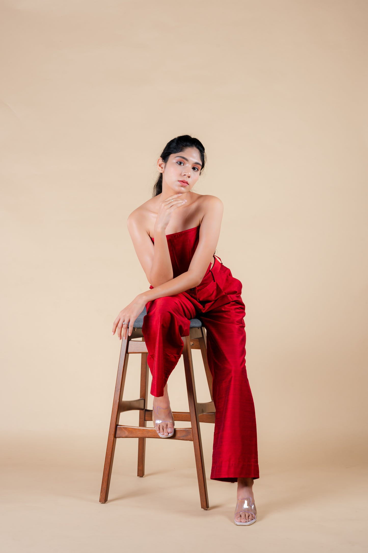 Scarlet Corset Pant Suit Set