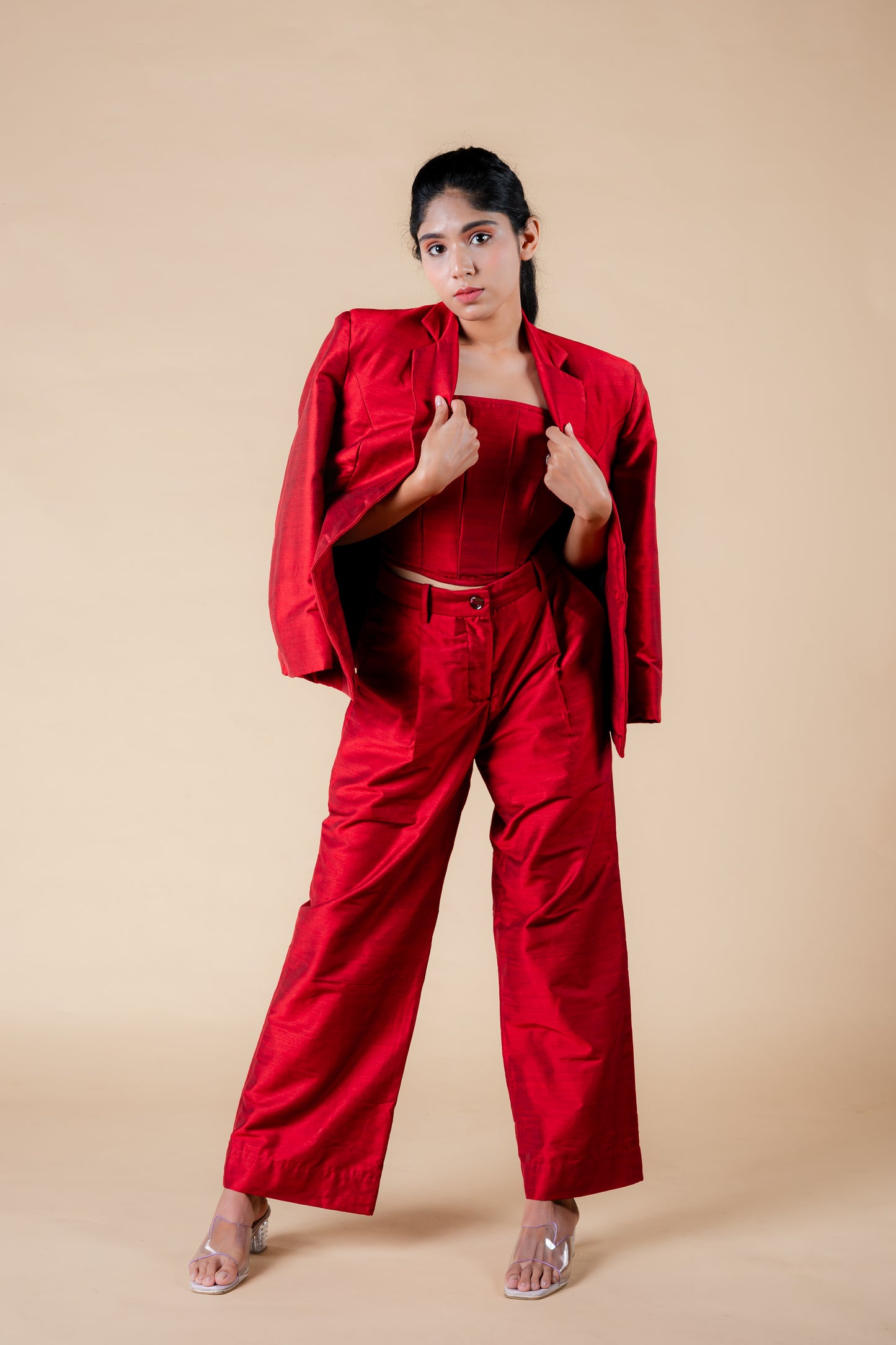 Scarlet Corset Pant Suit Set