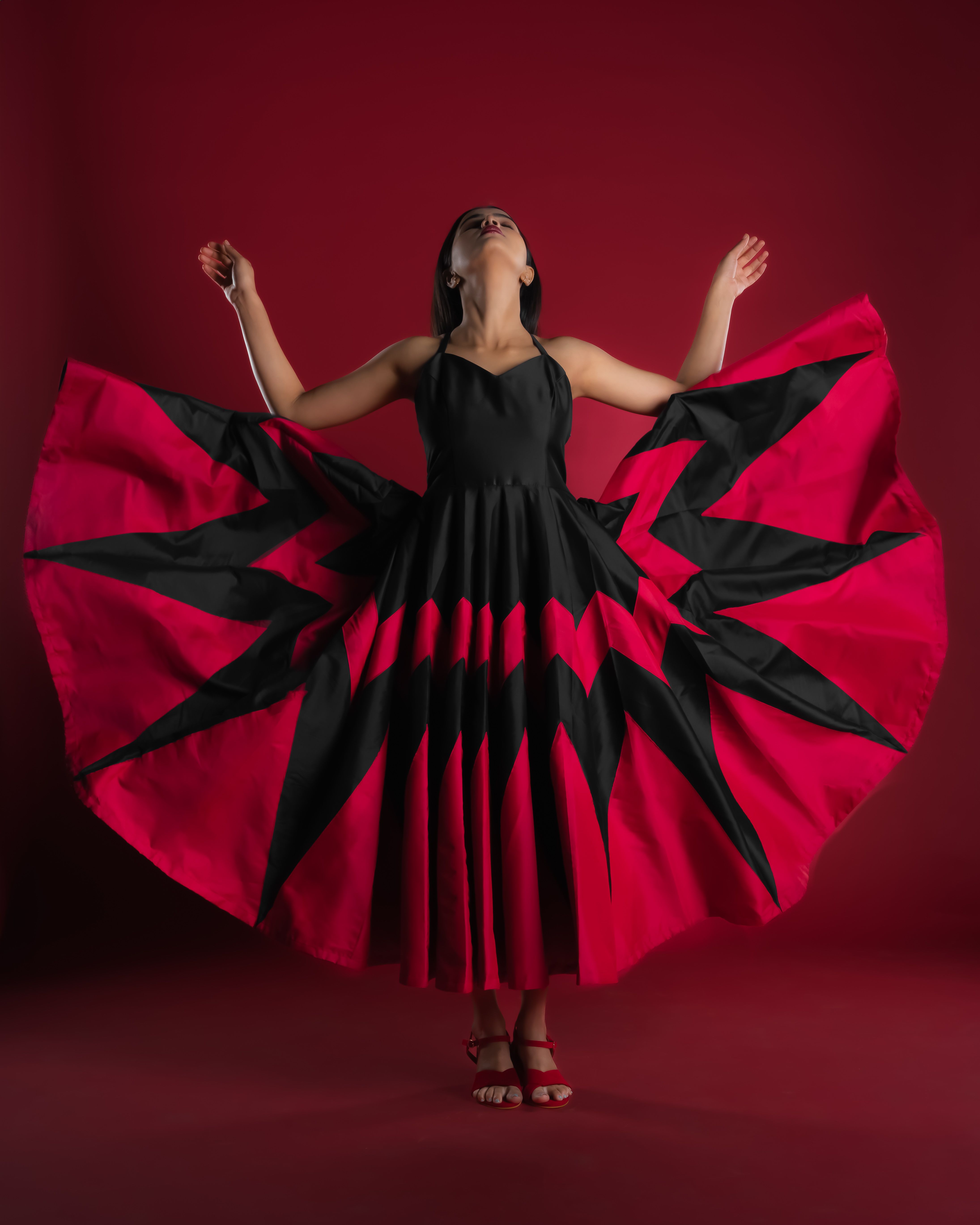 The Scarlet Dress