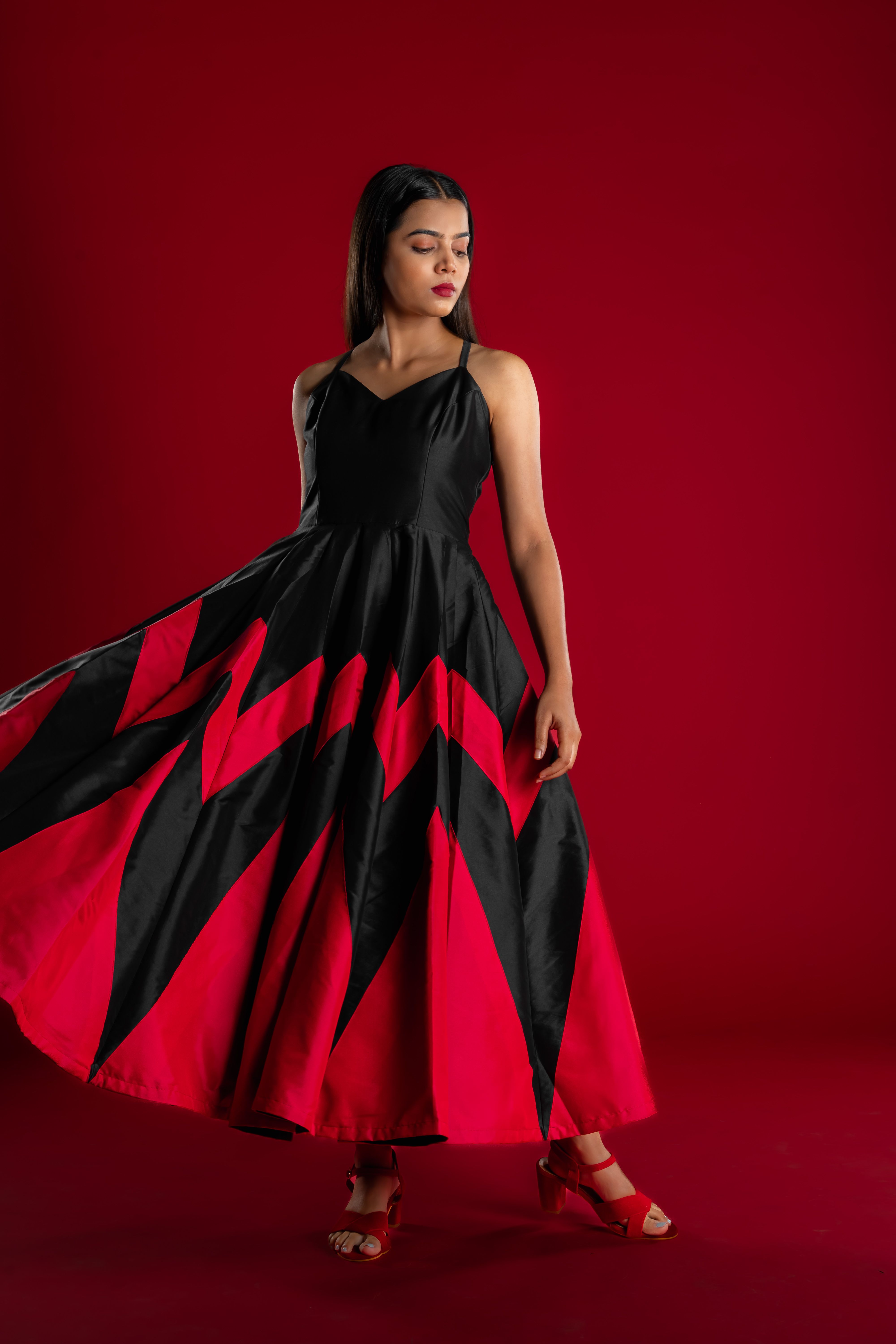 The Scarlet Dress