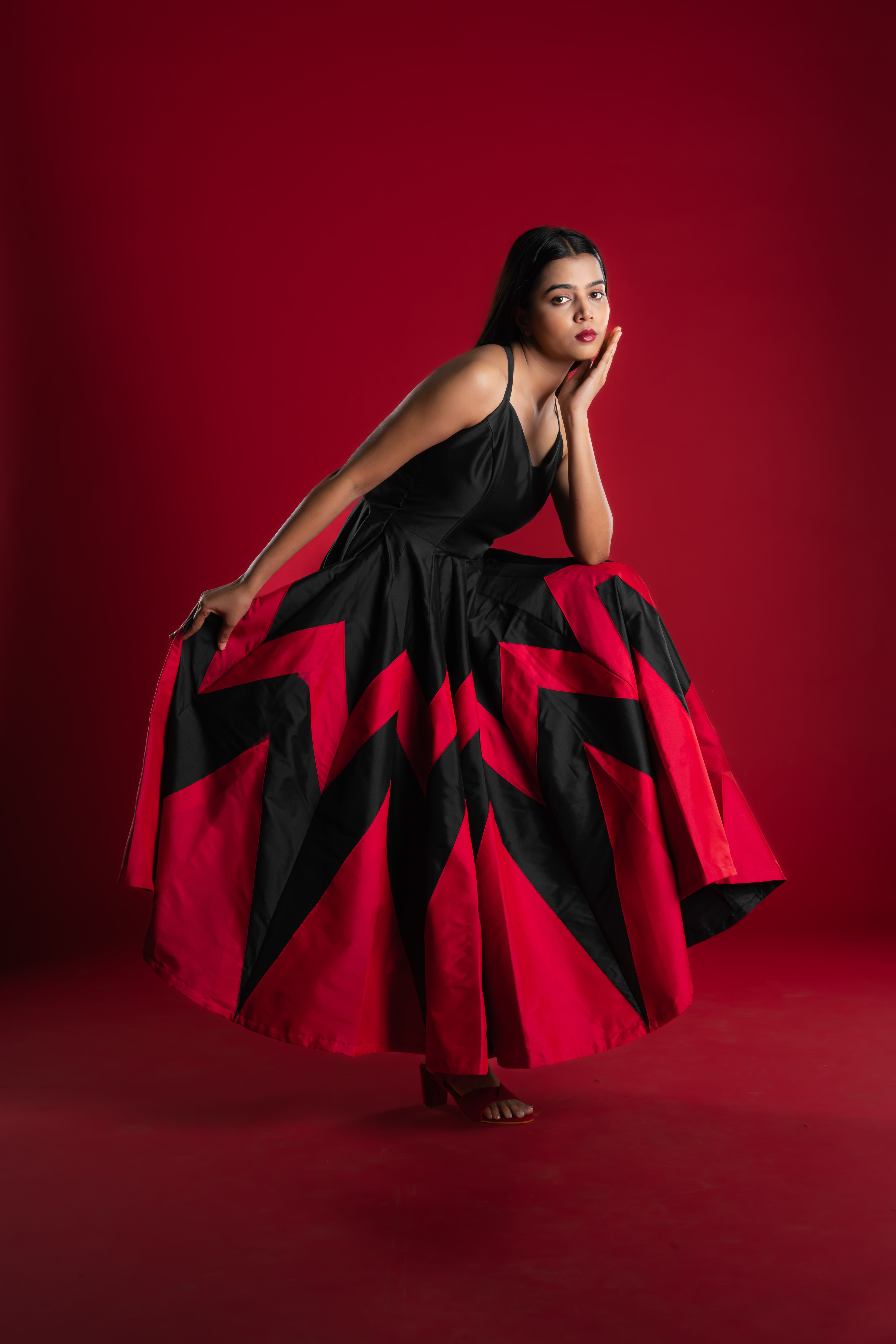 The Scarlet Dress