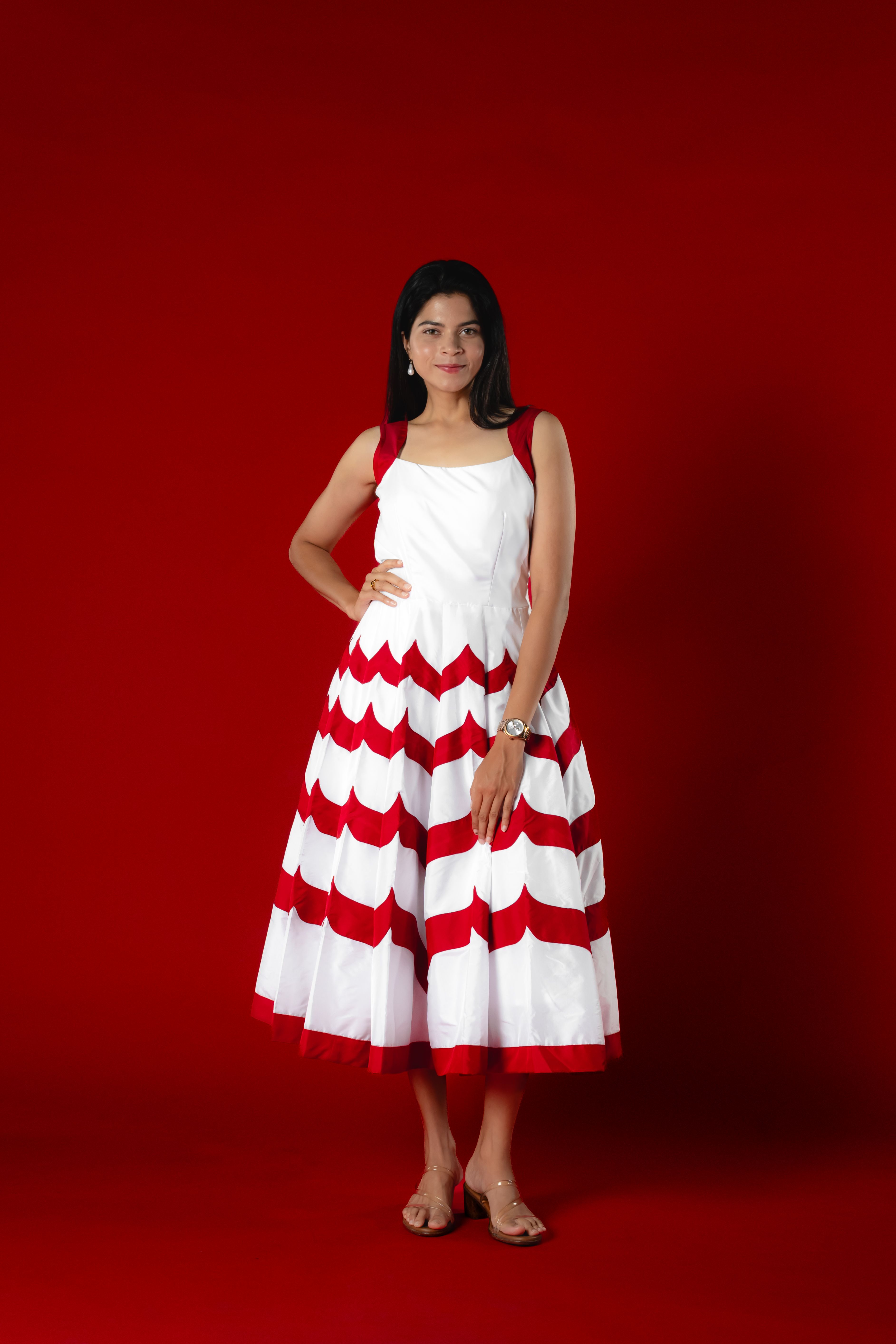 Ruby Ripple Dress
