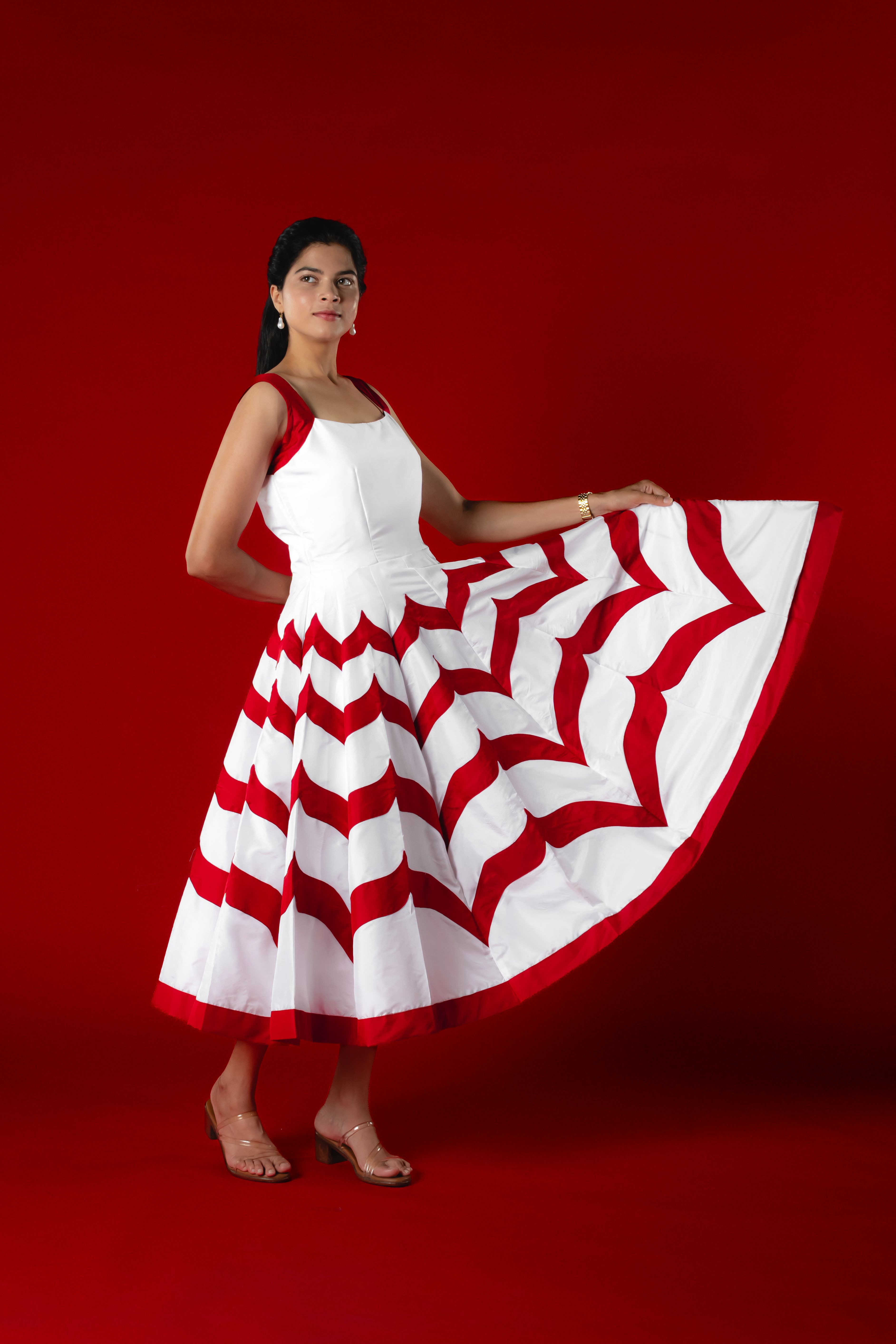 Ruby Ripple Dress